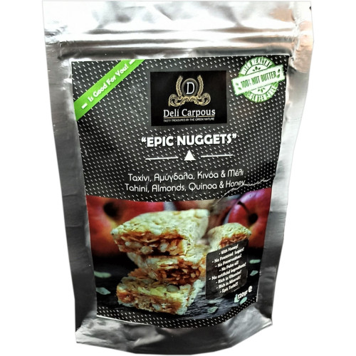 Epic nuggets ταχίνι, αμύγδαλα, κινόα και μέλι Epic nuggets ταχίνι, αμύγδαλα, κινόα και μέλι