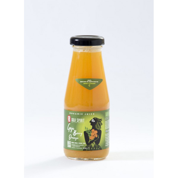 Βιολογικός Χυμός Goji berry - Πορτοκάλι Βιολογικός Χυμός Goji berry - Πορτοκάλι