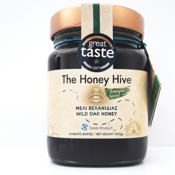 Μέλι βελανιδιάς βιολογικό Honey hive 