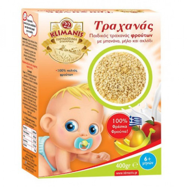 Παιδικός Τραχανάς με φρούτα & κατσικίσιο γάλα Παιδικός Τραχανάς με φρούτα & κατσικίσιο γάλα