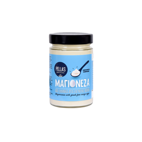 Μαγιονέζα με αυγά ελευθέρας βοσκής Μαγιονέζα με αυγά ελευθέρας βοσκής