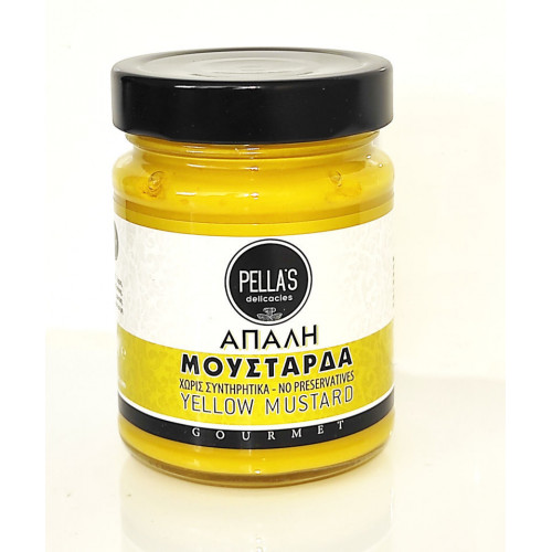 Μουστάρδα απαλή Pella's delicacies  Μουστάρδα απαλή Pella's delicacies
