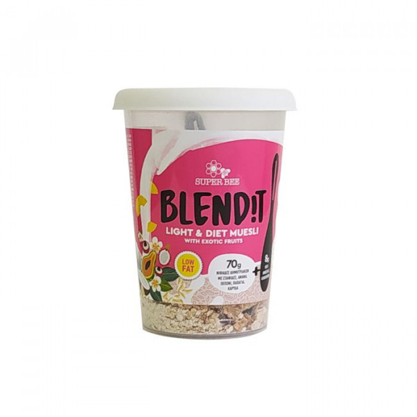 blendit light & diet muslie 78gr blendit light & diet muslie 78gr