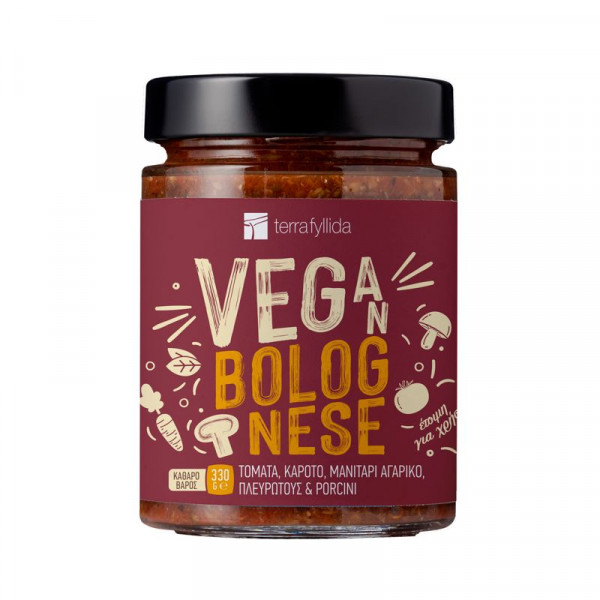 Vegan Bolognese Μανιταριών 330g Vegan Bolognese Μανιταριών 330g